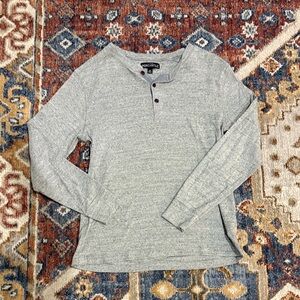 J. Crew Gray Henley Shirt
